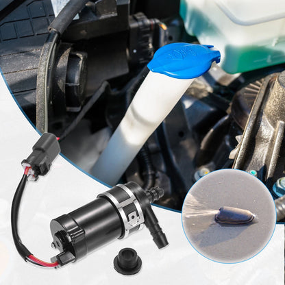 Windshield Washer Motor Pump for Honda Accord 2008-2015 (2 x) Black