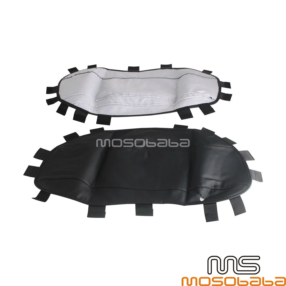 Leather Side Saddlebag Lid Covers for Harley CVO Road Glide FLTRXSE (2023)