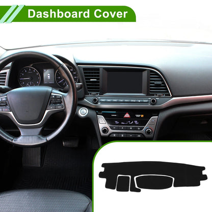 Dashboard Cover Black for Toyota Roomy Tank (2016-2020) 1 Pcs Anti-Slip