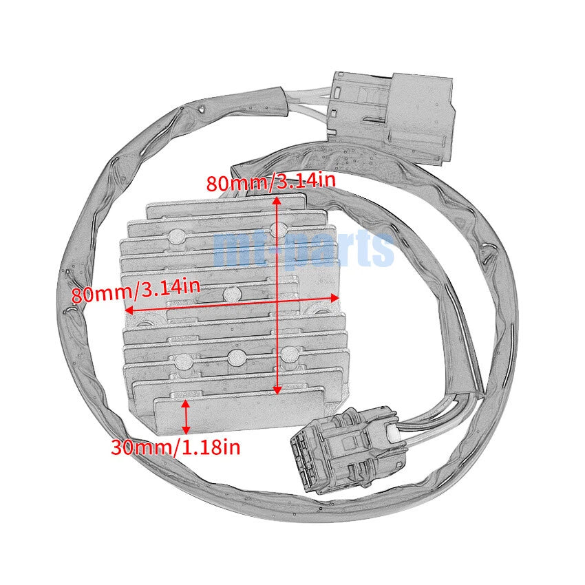 Voltage Rectifier Regulator for Arctic Cat DVX 250 2006-2008, DVX 300 2009-2015