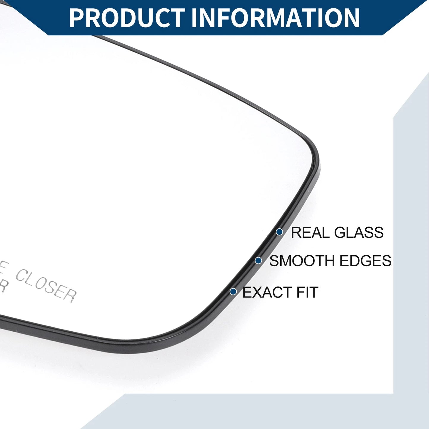 Heated Right Side Mirror Glass for Honda Accord (2008-2012)