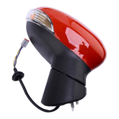 Folding Wing Mirror for Ford Fiesta Mk7 2013-2017 Front Right Red 5 Wires