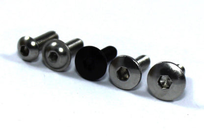 Bolts & Rubber Wellnuts for Motorcycle Windscreen