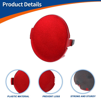 Rear Right Tow Hook Cover for Mazda 6 Atenza (2018-2021) Red