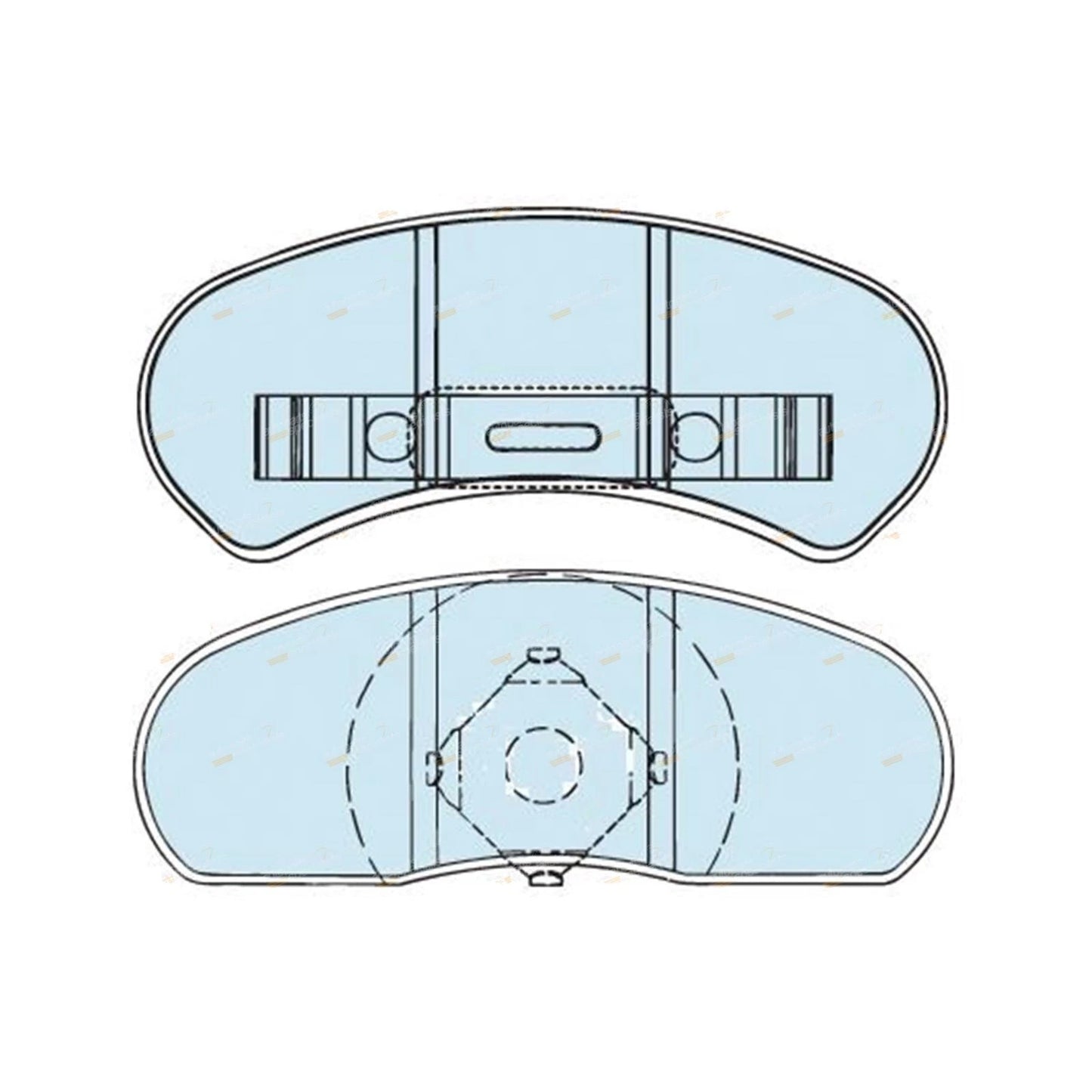 Rear Disc Brake Pad Set for Ford LTD FC (1973 - 1982)