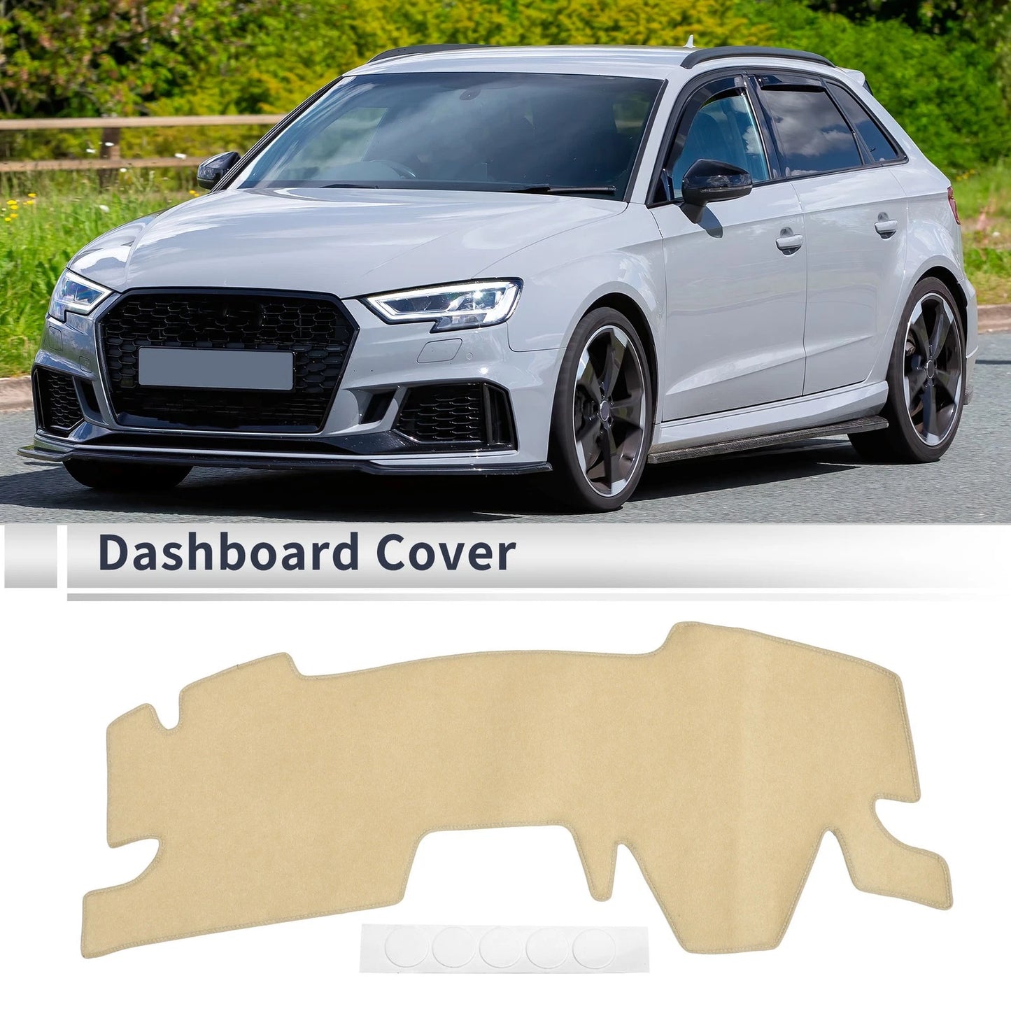 Dashboard Dash Cover Mat for TOYOTA Yaris Cross Sun Protector Pad Beige
