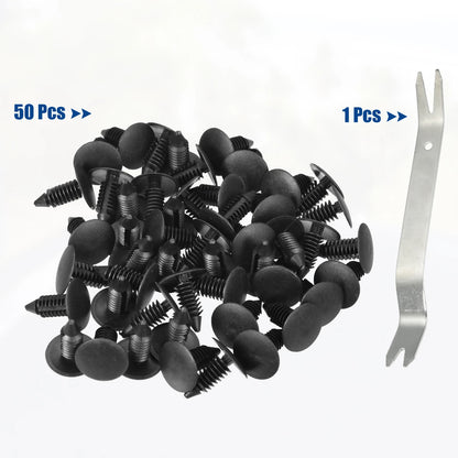 50 x Car Fasteners Buckle Ceiling Lining Trim for Dodge, Toyota, Jeep