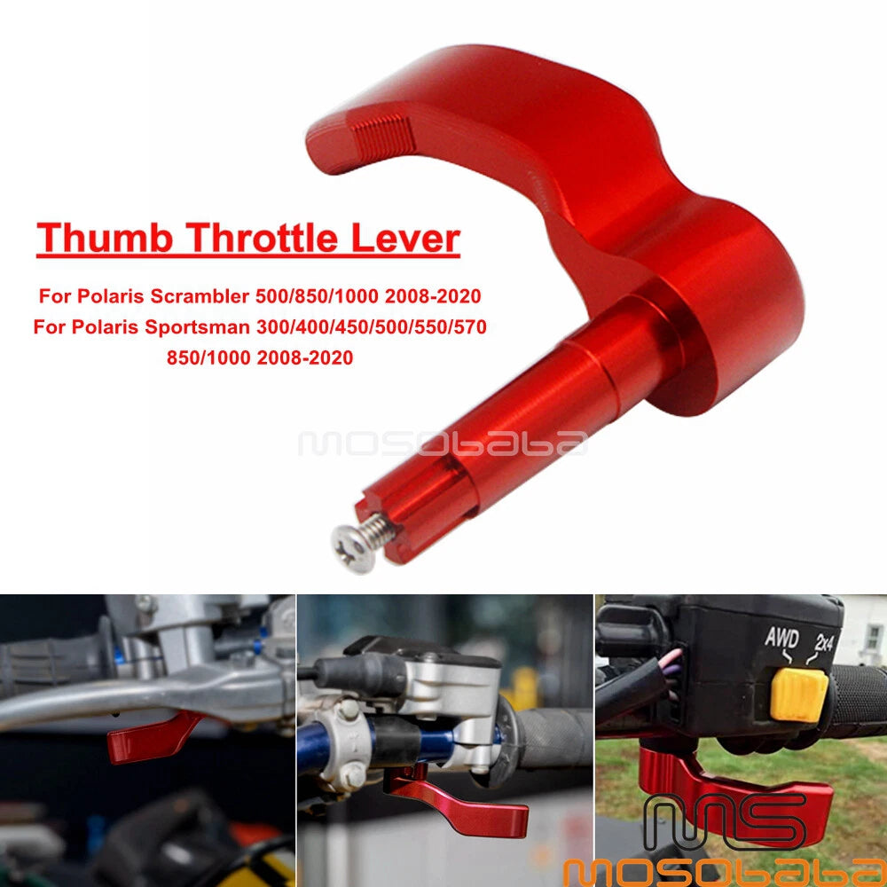 ATV Thumb Throttle Lever for Polaris Sportsman 450 550 570 850 1000 (2008-2020)