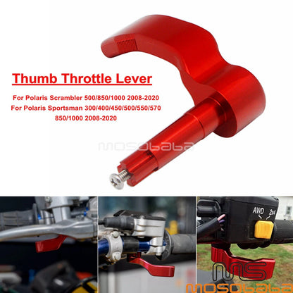ATV Thumb Throttle Lever for Polaris Sportsman 450 550 570 850 1000 (2008-2020)