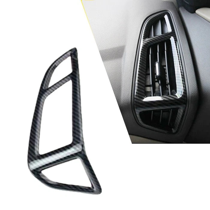 2 x AC Air Vent Grille Frame Trim Covers for Ford Focus (2012-2017)