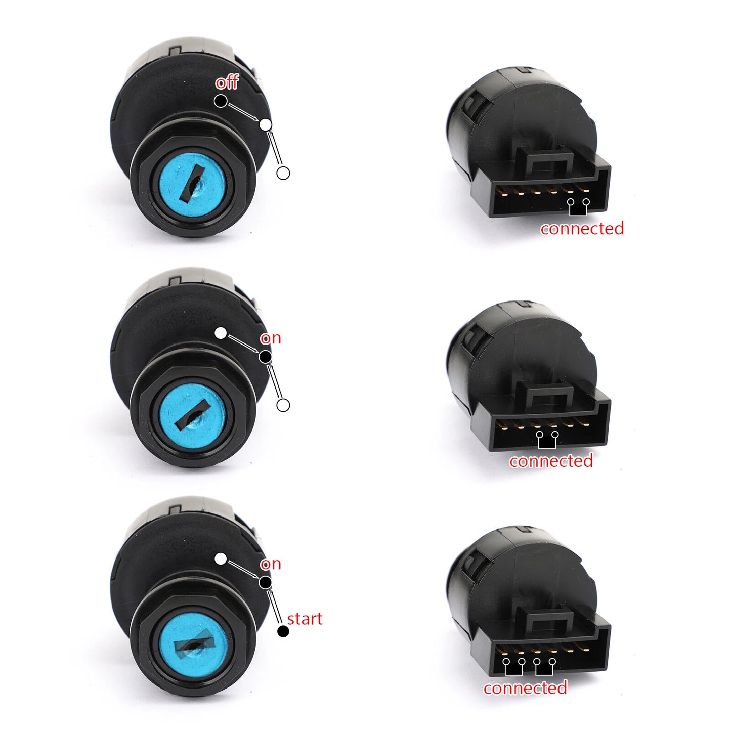 Ignition Lock with Key for Polaris RZR XP 570/800/900/1000/Ranger/Sportsman (2011-2023)