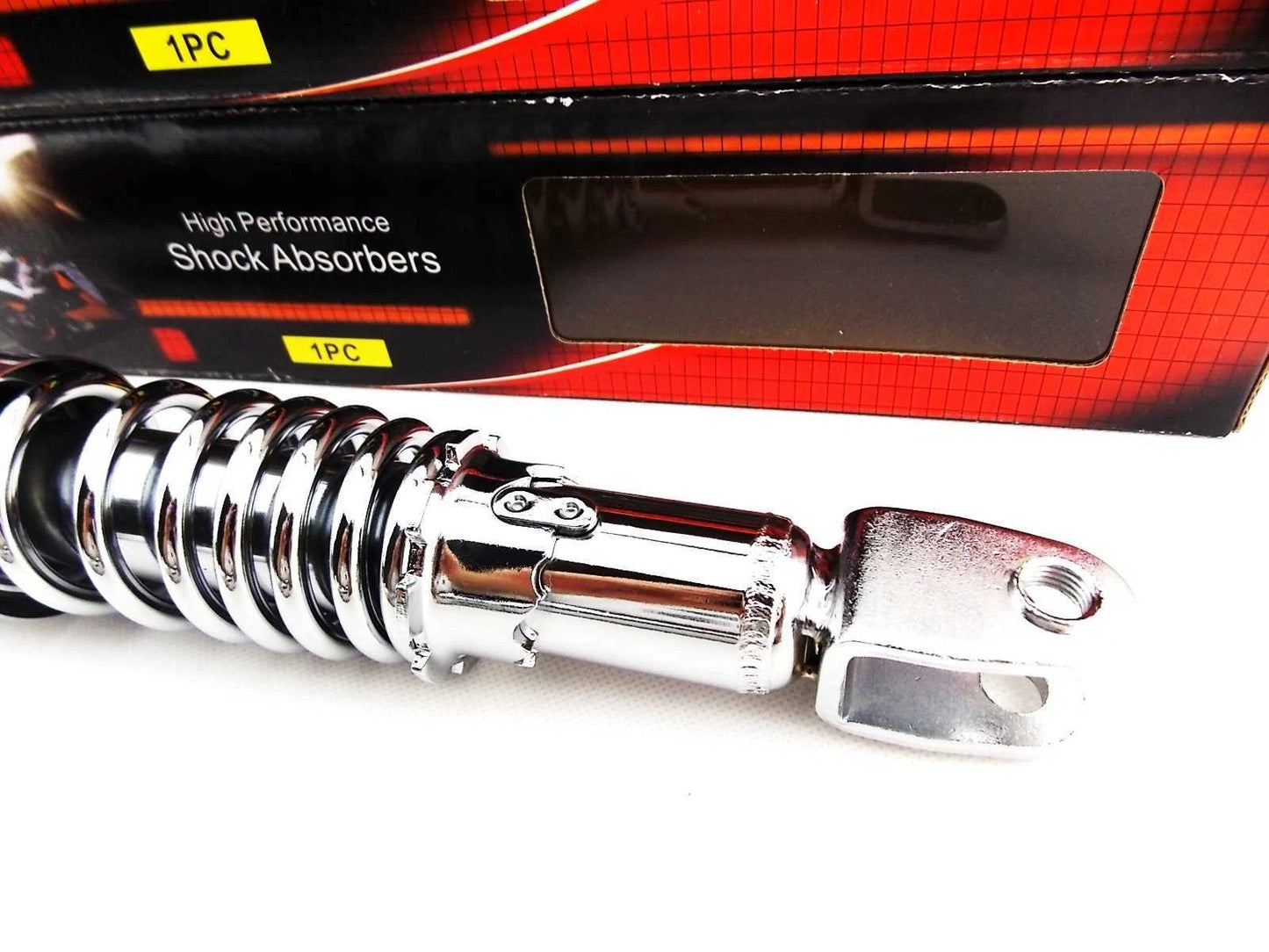 317mm Chrome Rear Shock Absorbers for Honda CL175