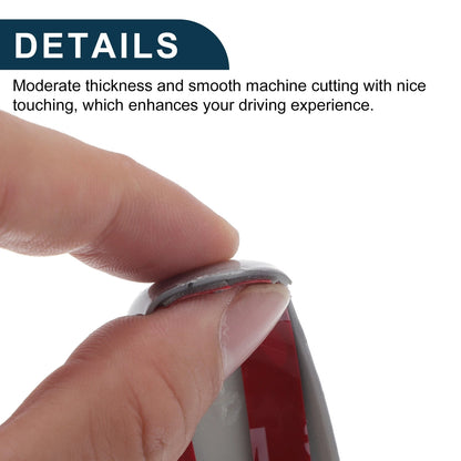 ABS Gear Shift Knob Cover for Honda Civic 11th Gen (2021-2023) Silver Tone