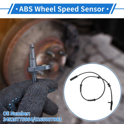 ABS Wheel Speed Sensor for BMW 750i 2009-2015 Rear Sensor 2 x 34526775864