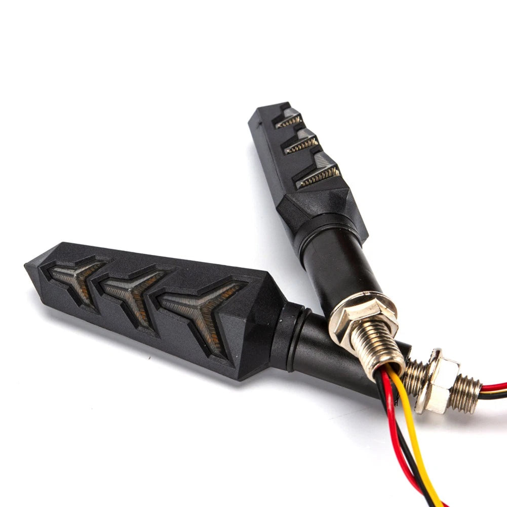 Sequential LED Turn Signal Blinker Light for Car Tail Brake Lamp Amber
