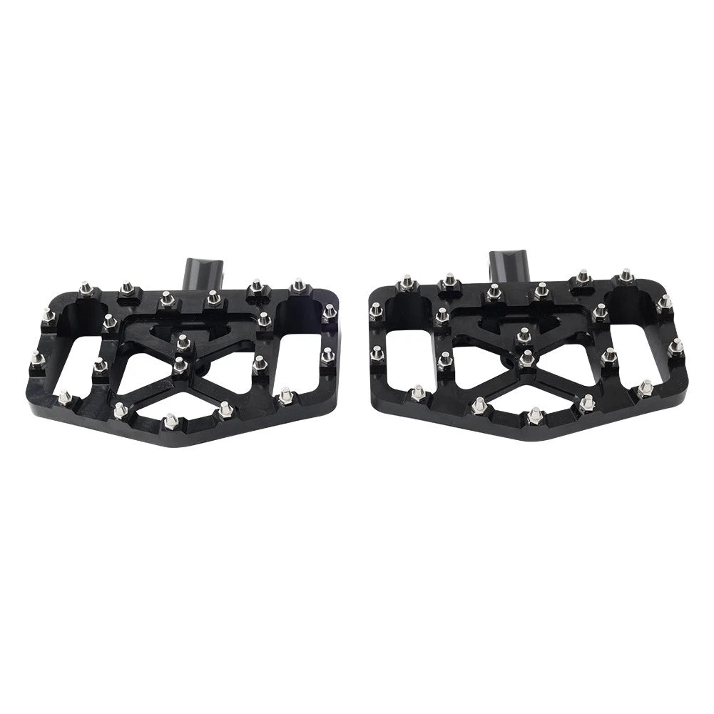 Black Rear FootPeg Passenger Pedal for Harley FXBB FXLR FXLRS FXLRST FXST FLSB (2018-2023)