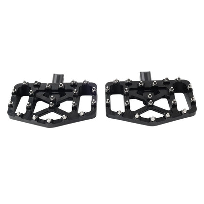Black Rear FootPeg Passenger Pedal for Harley FXBB FXLR FXLRS FXLRST FXST FLSB (2018-2023)