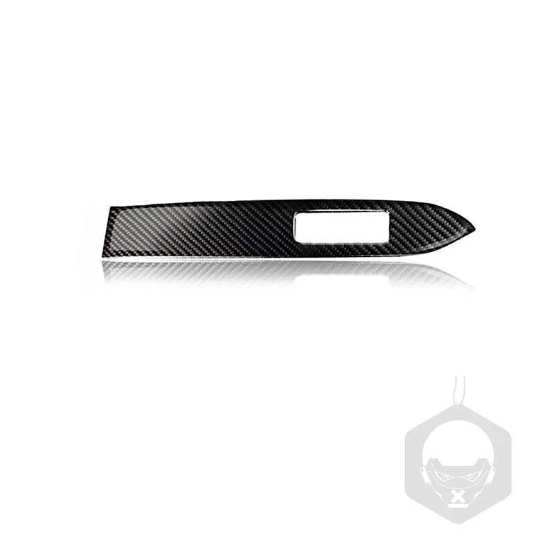 Soft Carbon Fiber Full Interior Console Kit Cover Trim For Ford Mustang 2015-19