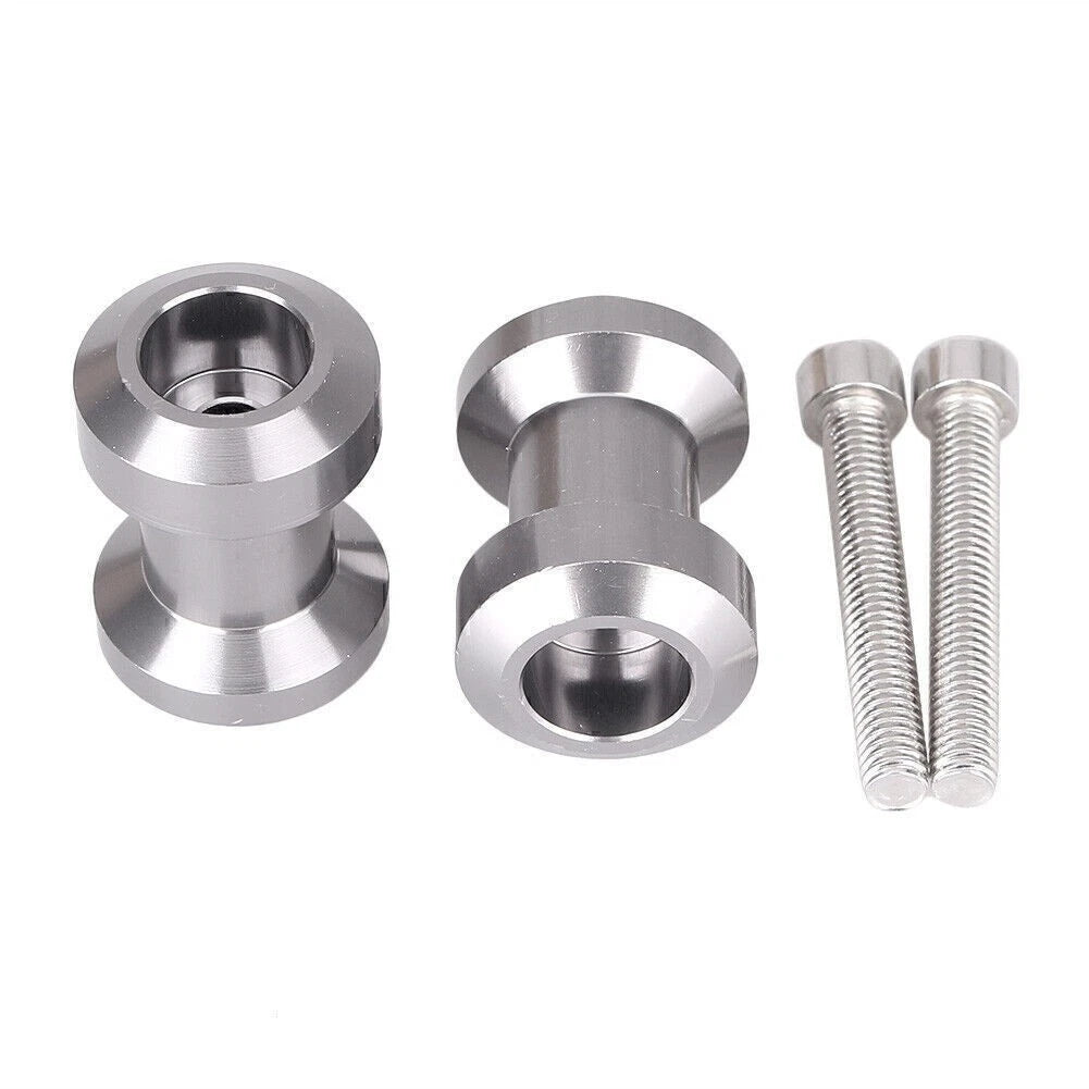 6mm Motorcycle Swingarm Spools Sliders for Yamaha YZF R1 R6 FZ1 FZ6 FZ8