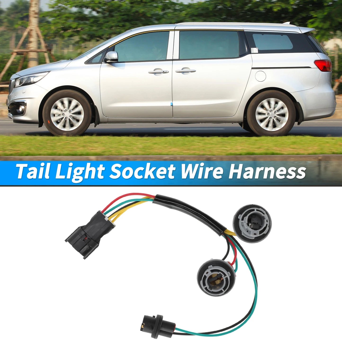 Tail Light Socket Wire Harness for Kia Sedona (2016-2018)