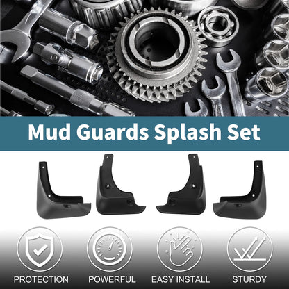 Mud Flaps Splash Guards 1 Set Mud Guards for Toyota Camry (2003–2009)