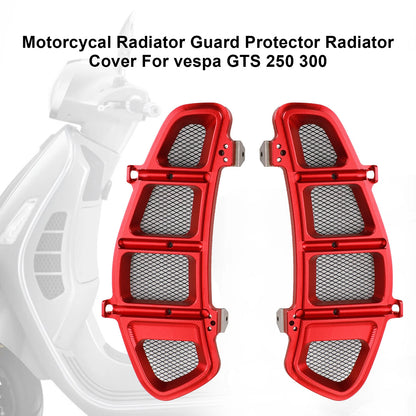 Radiator Cover Stainless Steel for Vespa GTS (2006-2017)