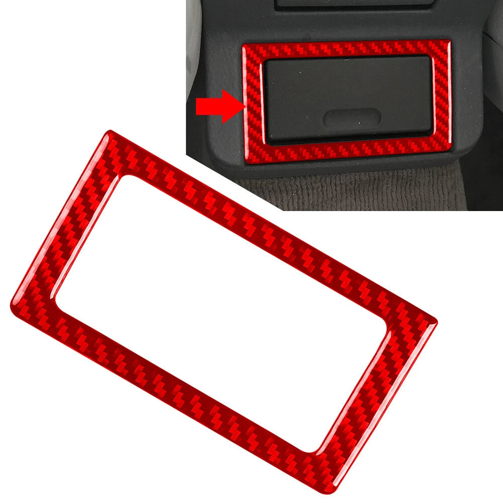 Carbon Fiber Rear Storage Box Cover Trim for BMW 3 Series E36 (1994-1996)