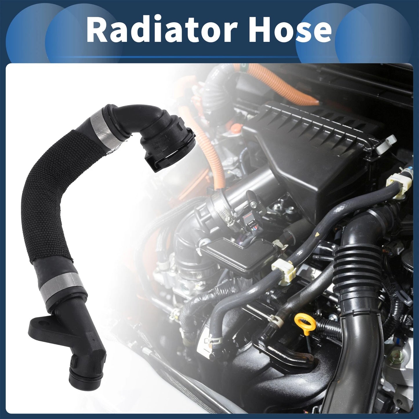 Radiator Hose for BMW 335i, Z4 (2007-2016) - Durable Plastic Replacement