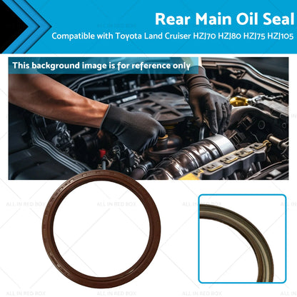 Rear Oil Seal for Toyota Land Cruiser HZJ70 HZJ80 HZJ75 HZJ105 (1990-2007)