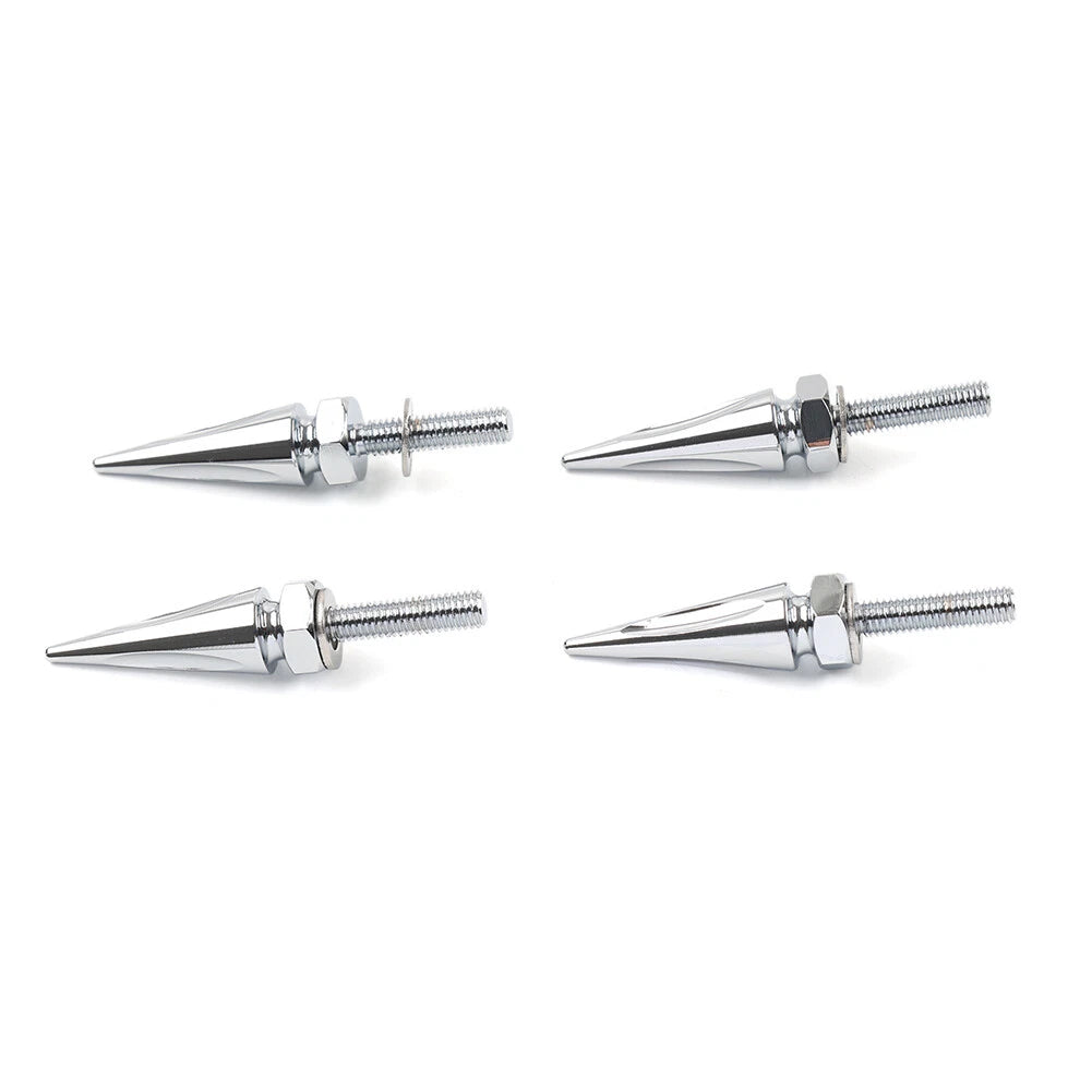 Chrome Windshield Spike Bolts for Harley Road Glide (2015-2023)