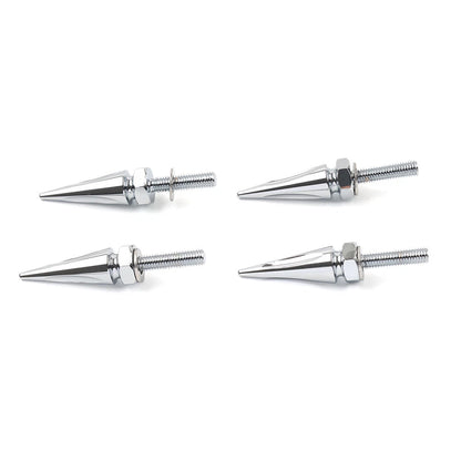 Chrome Windshield Spike Bolts for Harley Road Glide (2015-2023)