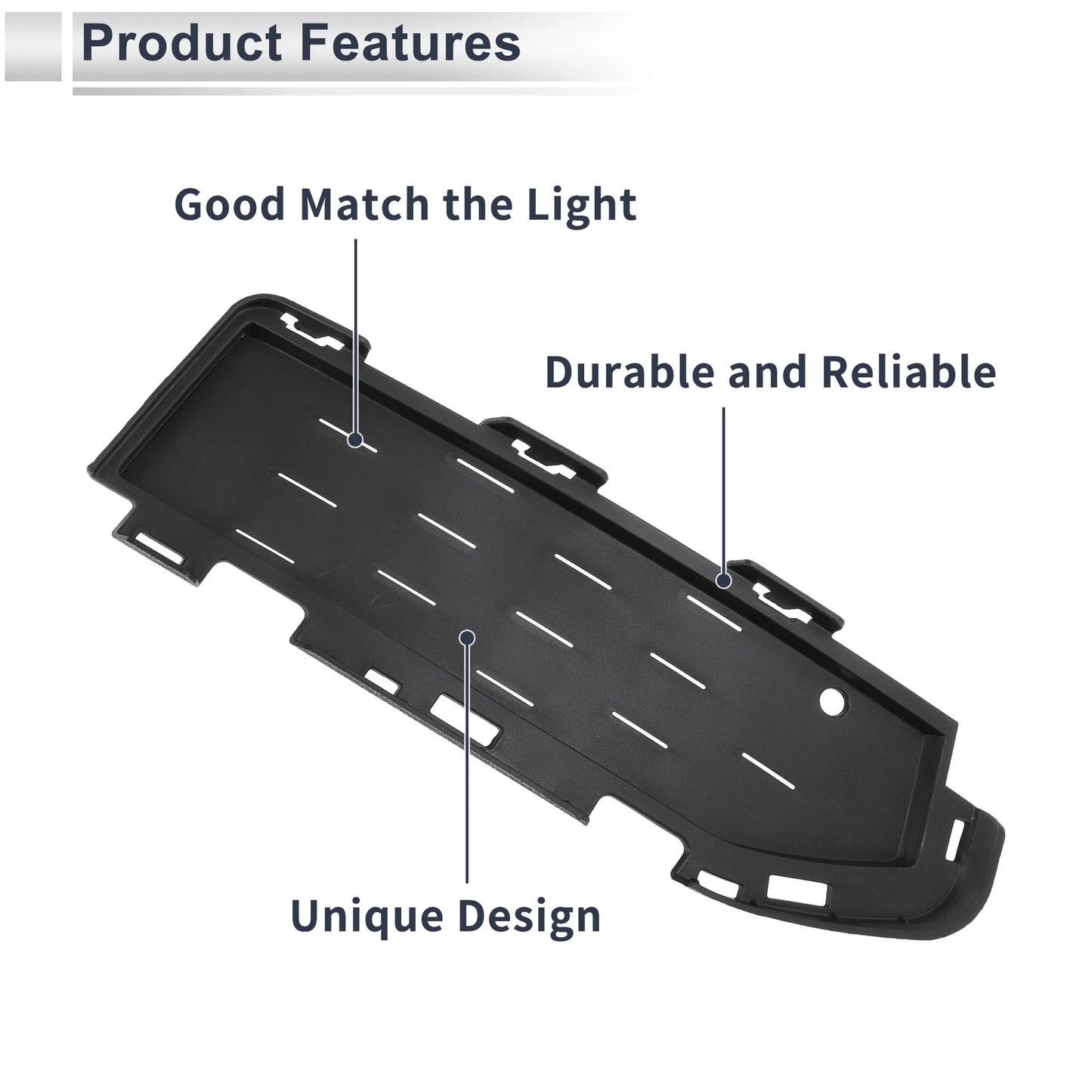 Front Right Fog Light Grill for BMW 5 Series (2018-2020)