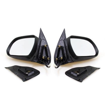 Chrome Electric LED Door Wing Mirrors for Toyota Hilux MK7 2004-2015