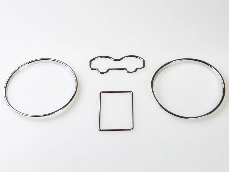 Gauge Ring Bezel Set for VW MK4 Golf/Jetta/Bora (2000-2006)
