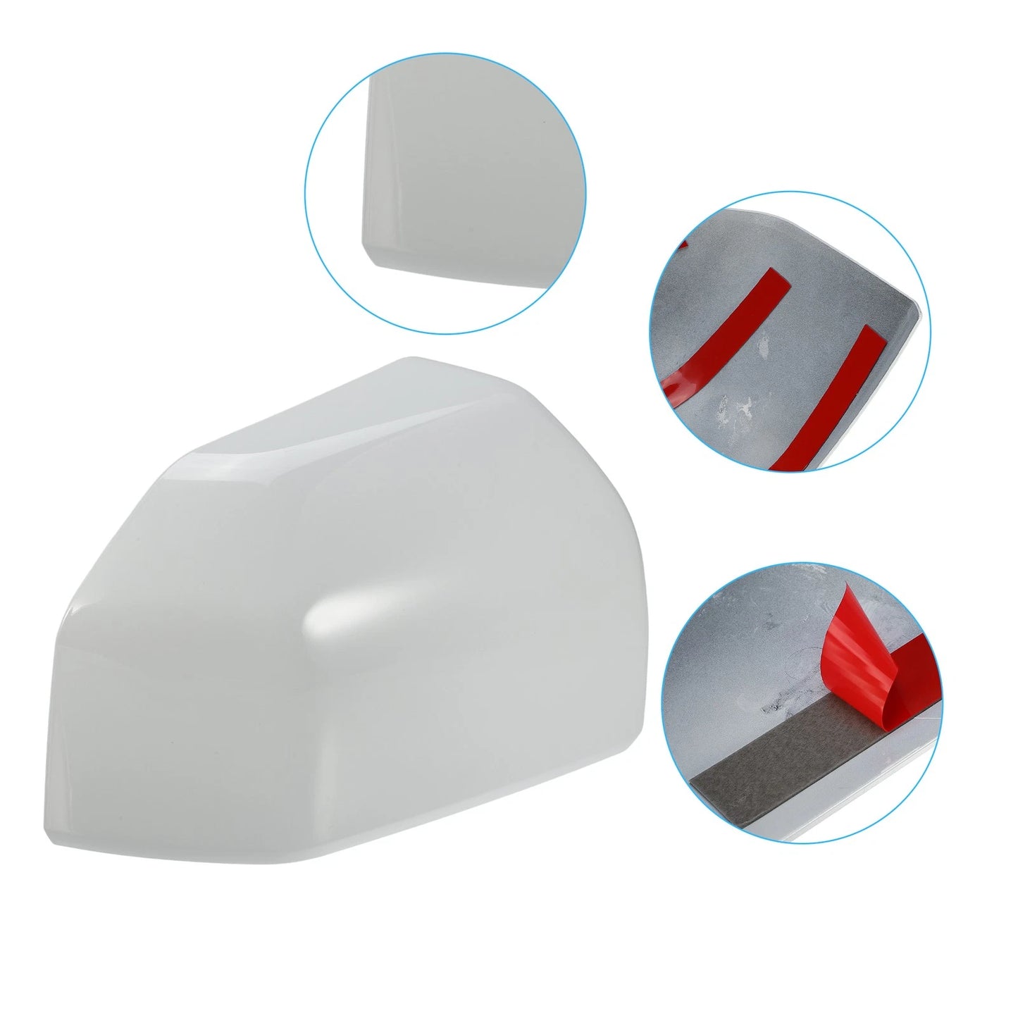 Rearview Mirror Cover Caps for Ford F150 F-150 (2015-2023)