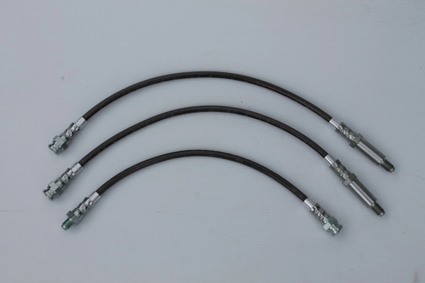 Braided Brake Hose Set (3) for Datsun 120Y (1971-1975)