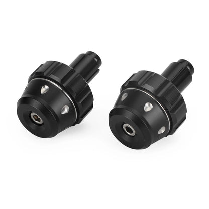 Handlebar Ends for CNC Vibration Damper Black Ø 13-18mm