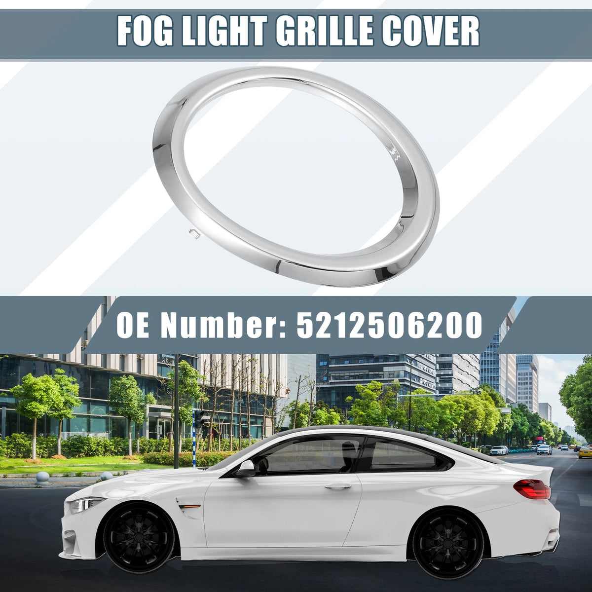 Right Fog Light Grille Cover for Toyota Camry (2007-2011)