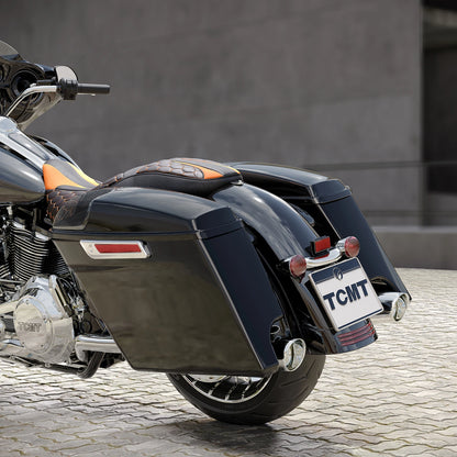 5" Extended Saddlebags Speaker Grills for Harley Davidson Touring (2014-2024)
