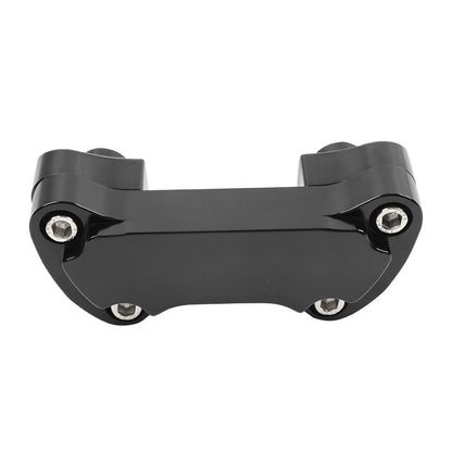 2" Handlebar Risers & Top Clamps for Harley Dyna, Softail, Sportster