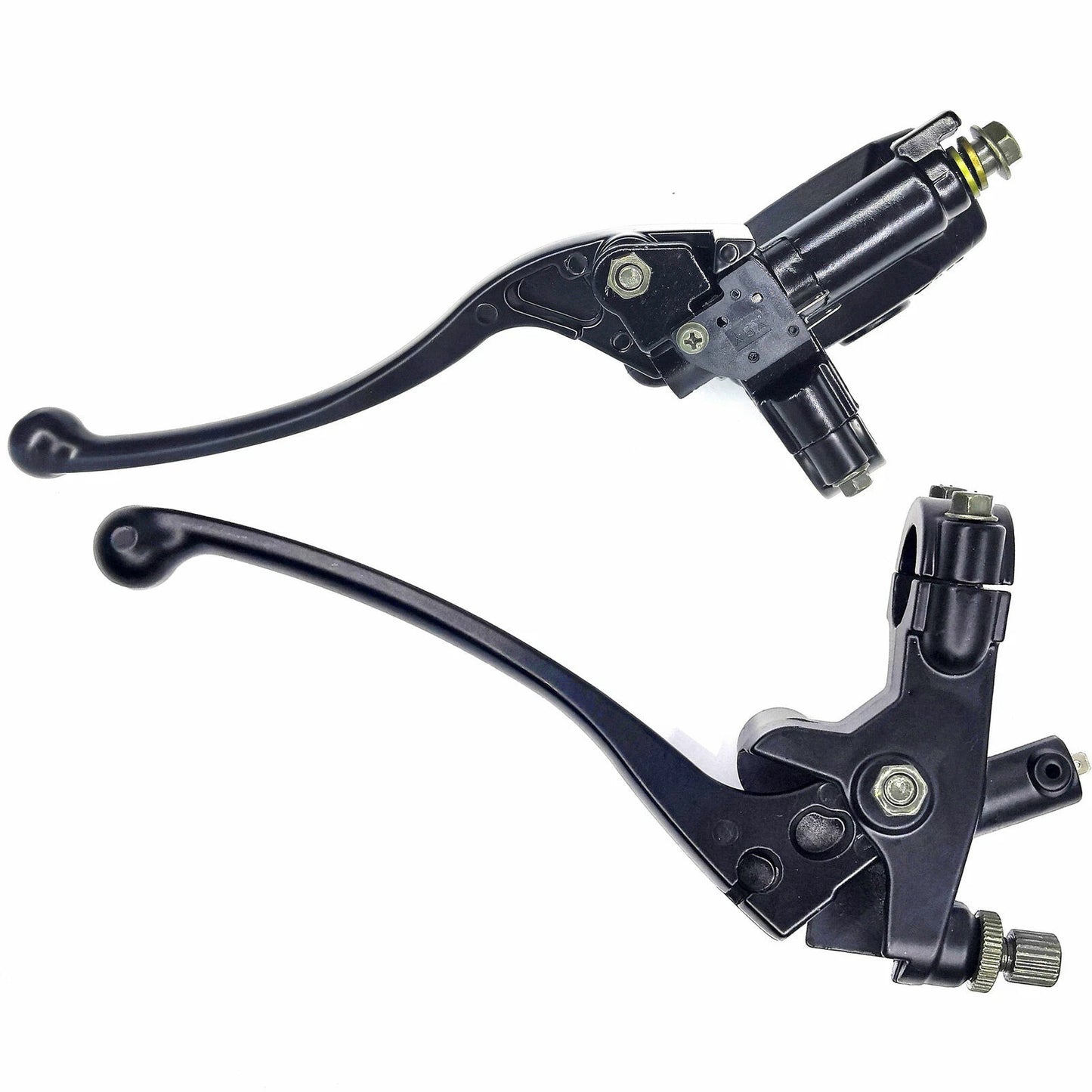 Handlebar 7/8 Brake Master Cylinder Hydraulic Control + Clutch Lever for Motorcycle