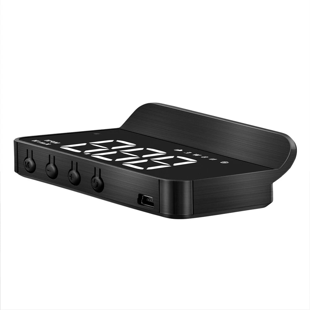 Digital GPS Speedometer Head Up Display for Car - Overspeed Alarm, Tired Warning