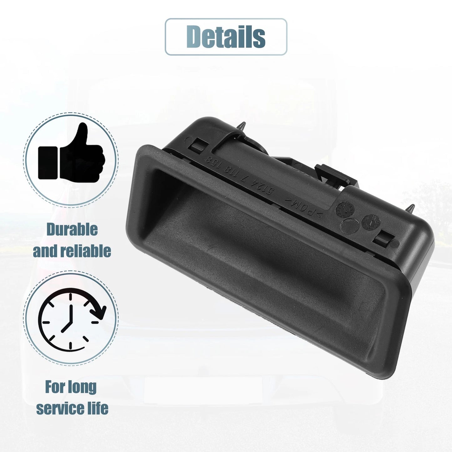Trunk Tailgate Handle Release Switch for BMW E60 E70 E82 E88 E91 (2007-2013)