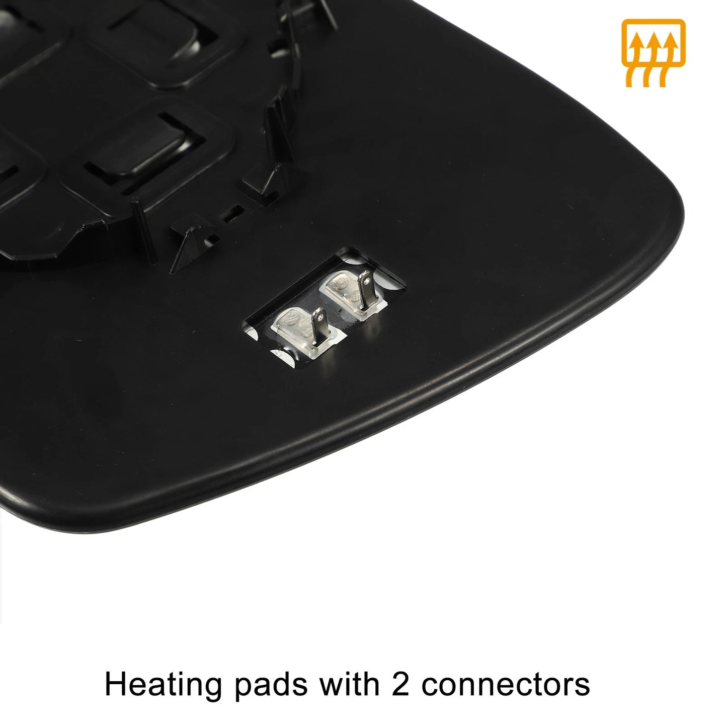Heated Left Rearview Mirror Glass for Jeep Cherokee
