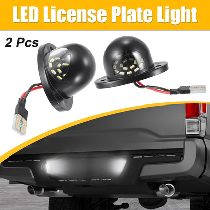 LED License Plate Light Lamp Assembly for Dodge RAM 1500 6000K White