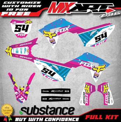 Custom Graphics Kit Stickers for Honda CRF 250 (2018-2020)