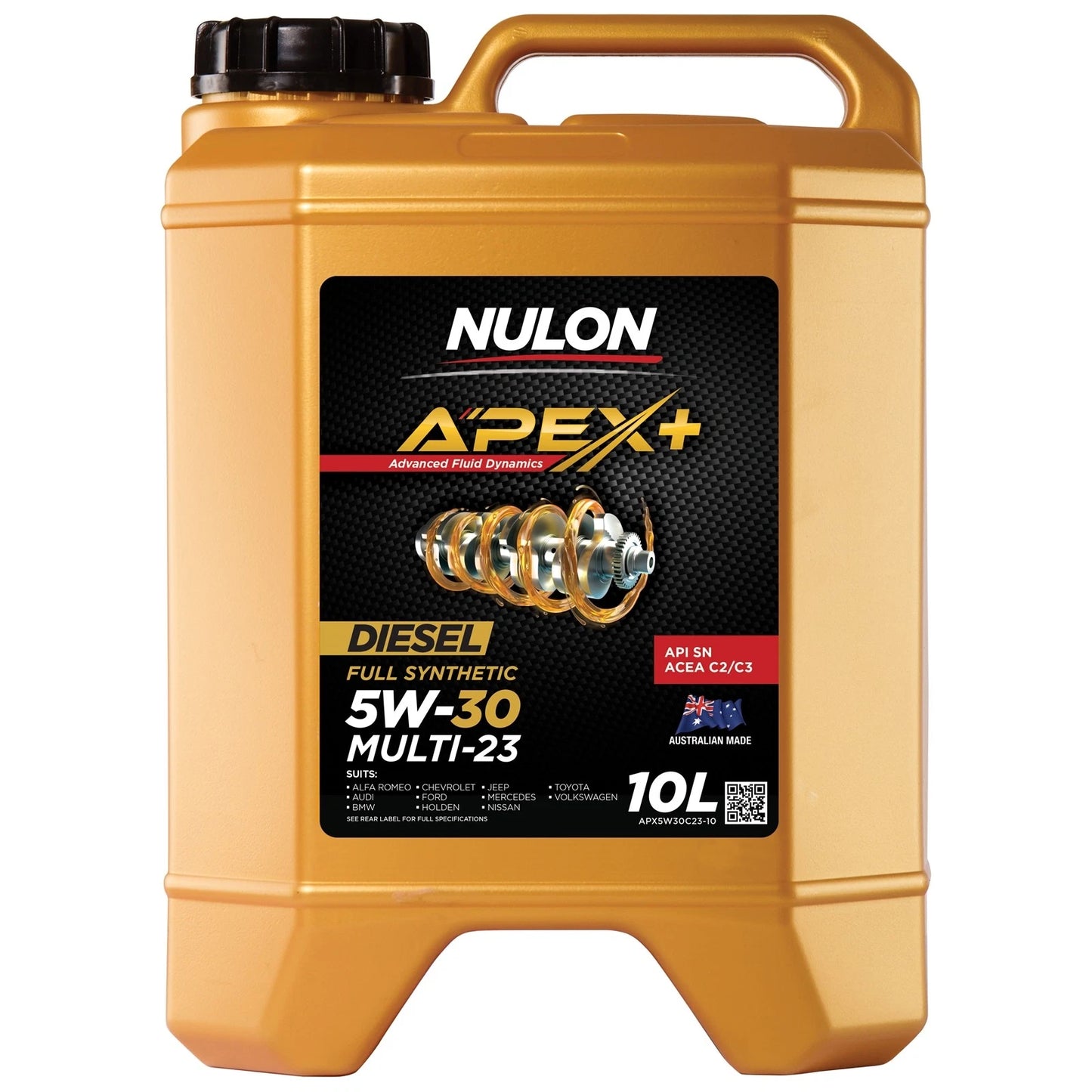 Engine Oil 10L for NULON APEX+ 5W-30 MULTI-23