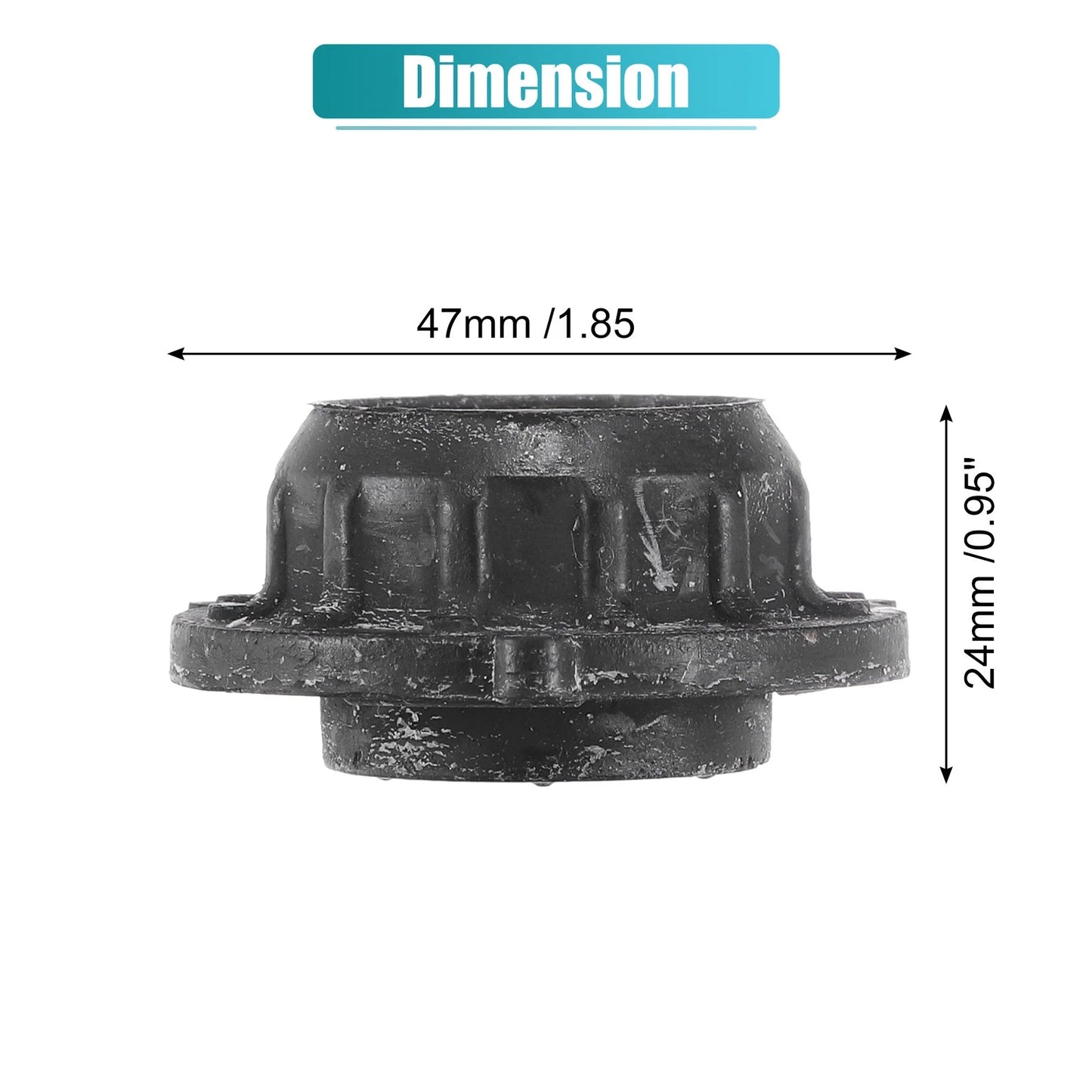 Lower Rubber Cushion Radiator Mount Insulators for Kia Sorento (2011-2015)