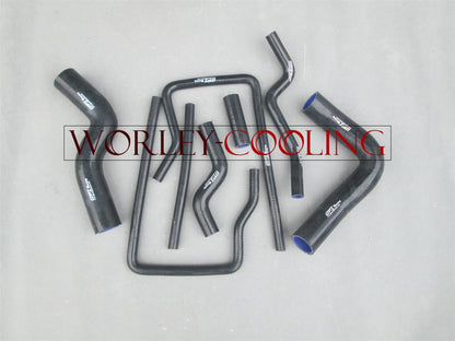 Black Radiator Hose for Subaru Impreza GC8 GF8 WRX STI (1992-2000)