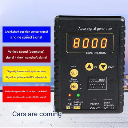 Automotive Sensor Simulator Tester  8000Hz Signal Generator Tool for Vehicle